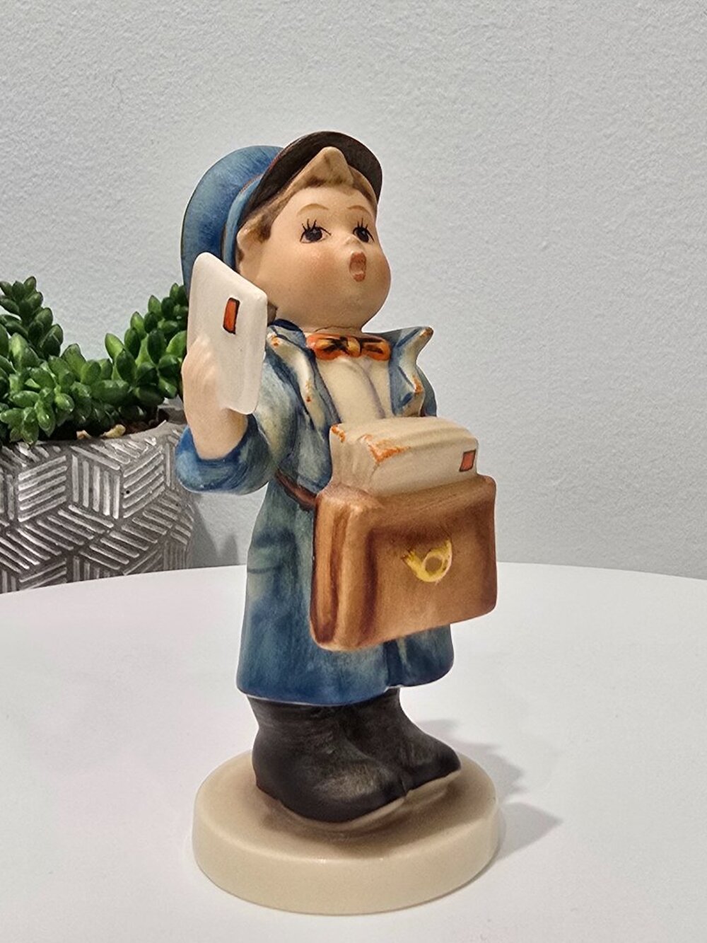 Goebel Hummel (M.I. Hummel) - Postman, No. 119, Western Germany, C. Late 1950/60